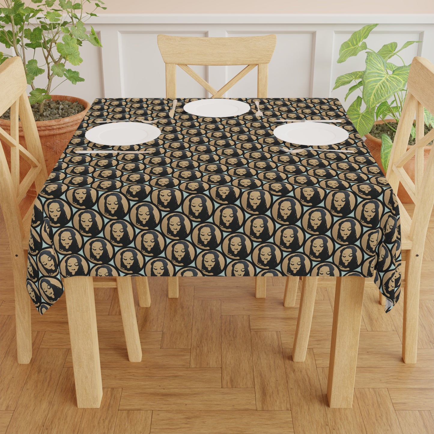 Silent Evangelist Signature Logo Tablecloth