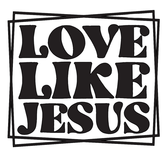 Love Like Jesus Canvas Bag