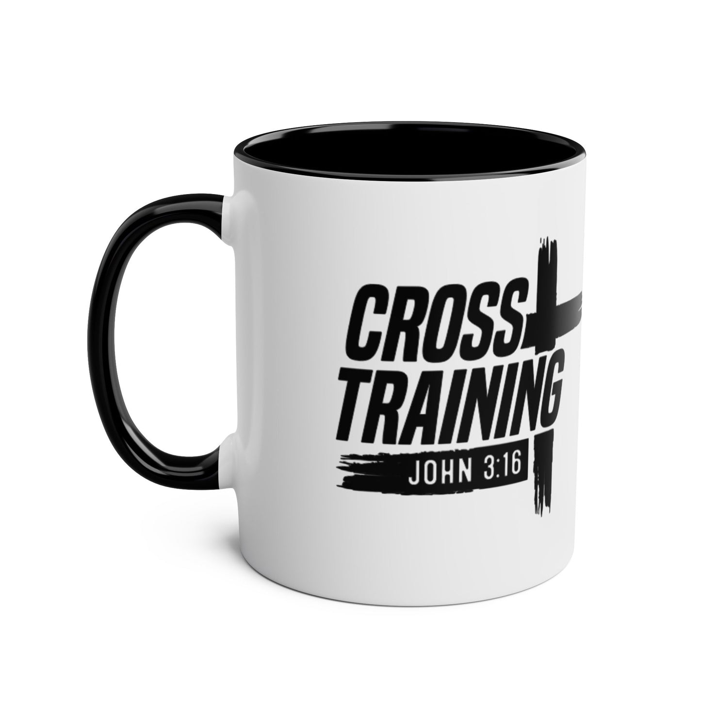 John 3:16 Two-Tone Coffee Mugs, 11oz