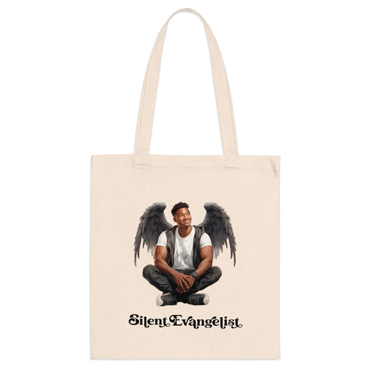 My Brother, My Angel Tote Bag - Faith-Inspired Art - Silent Evangelist