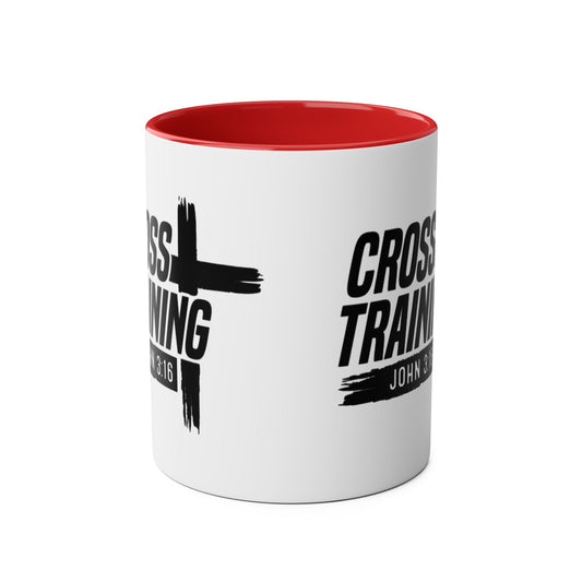 John 3:16 Two-Tone Coffee Mugs, 11oz