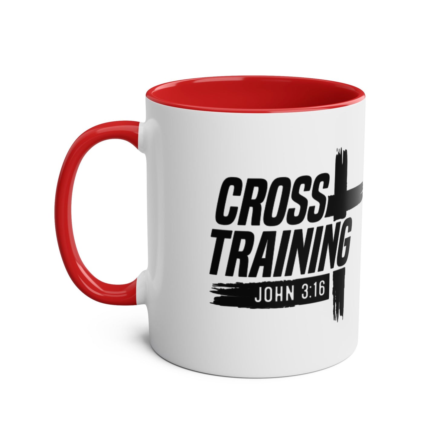 John 3:16 Two-Tone Coffee Mugs, 11oz