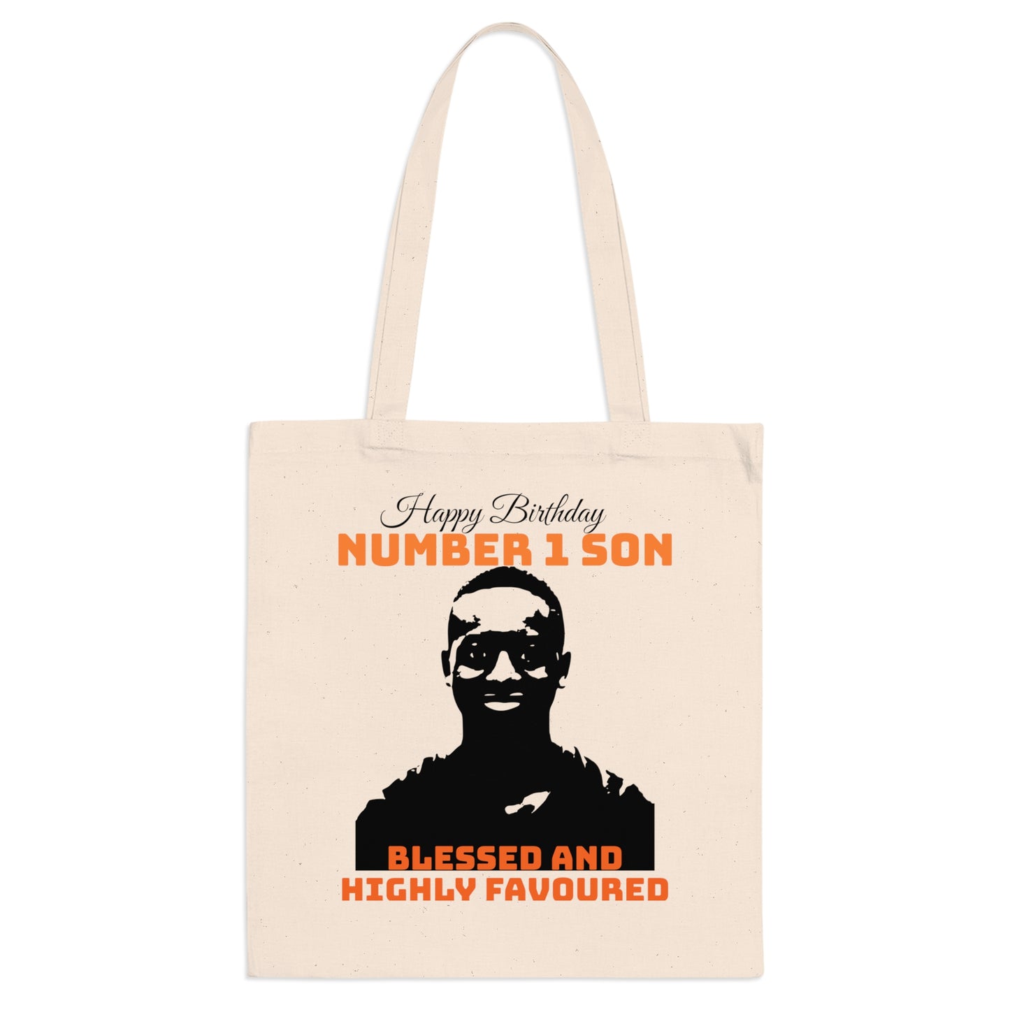 Blessed and Highly Favoured Tote Bag - Eco-Friendly