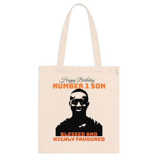 Blessed and Highly Favoured Tote Bag - Eco-Friendly