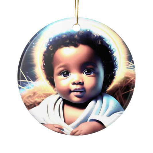 Jesus is the Reason Ceramic Ornament