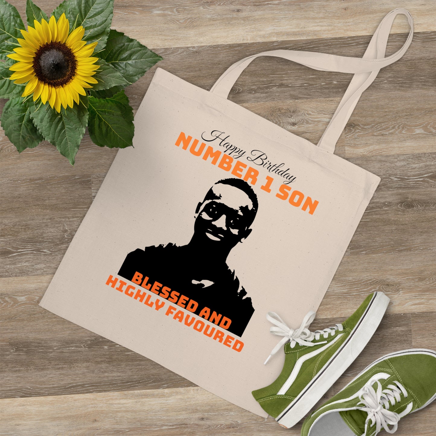 Blessed and Highly Favoured Tote Bag - Eco-Friendly