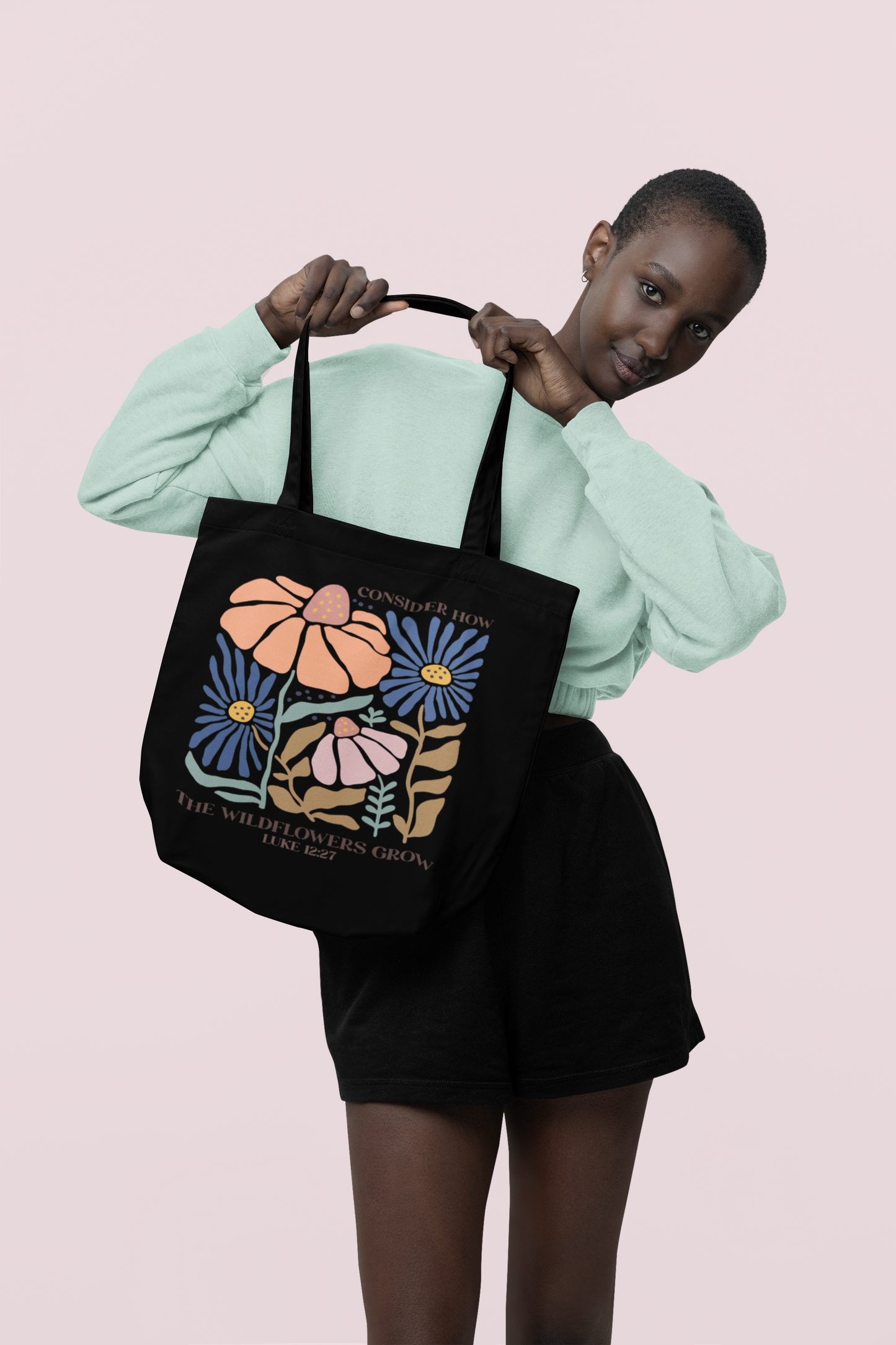 Luke 12:27 Spring Eco Tote Bag