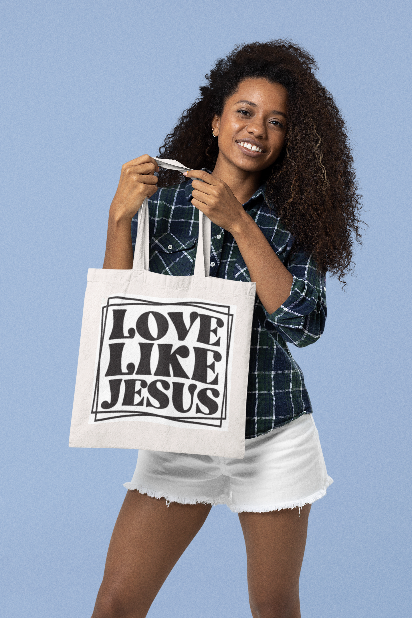 Love Like Jesus Canvas Bag